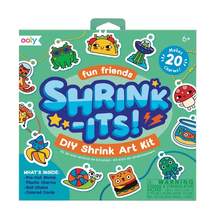 Ooly Shrinks Its Fun Friends Art Kit