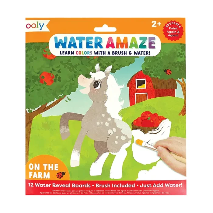 Ooly Water Amaze Water Reveal Boards – On The Farm