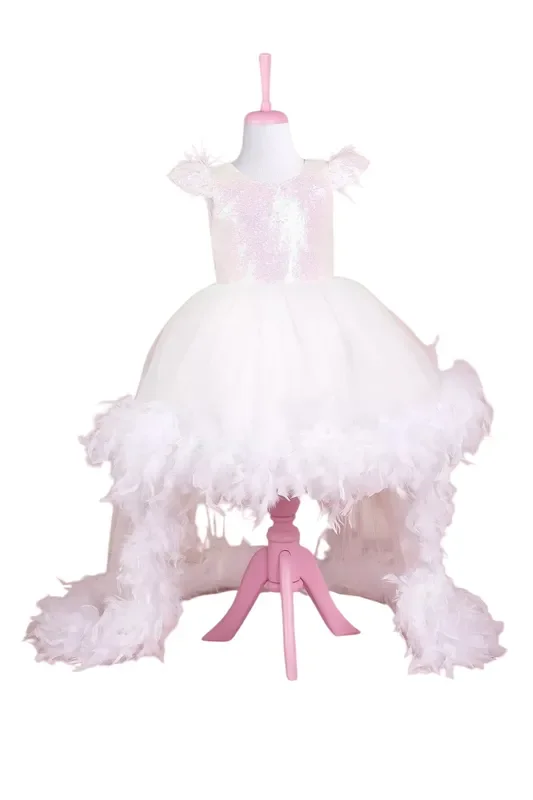 Ophelia White Party Dress
