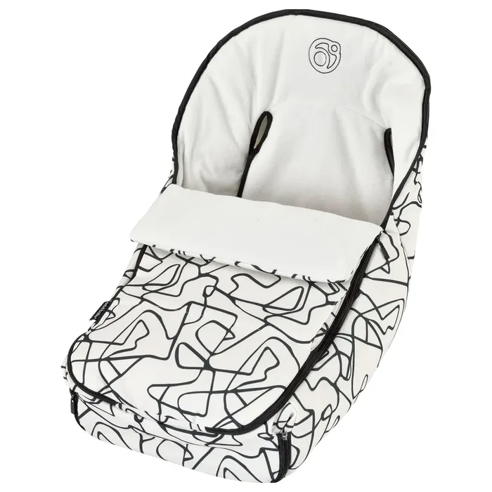 Orbit Baby Stroller Footmuff in Squiggle