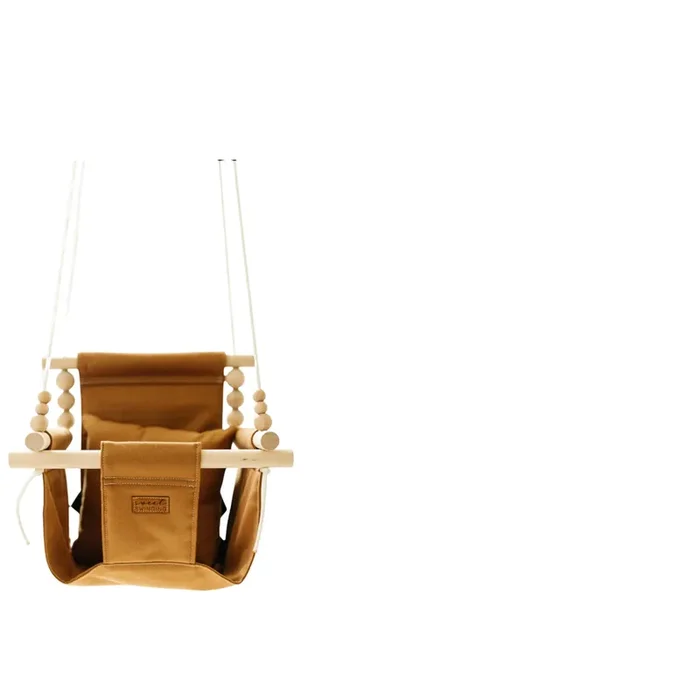Organic Cotton Indoor High Back Swing Toffee