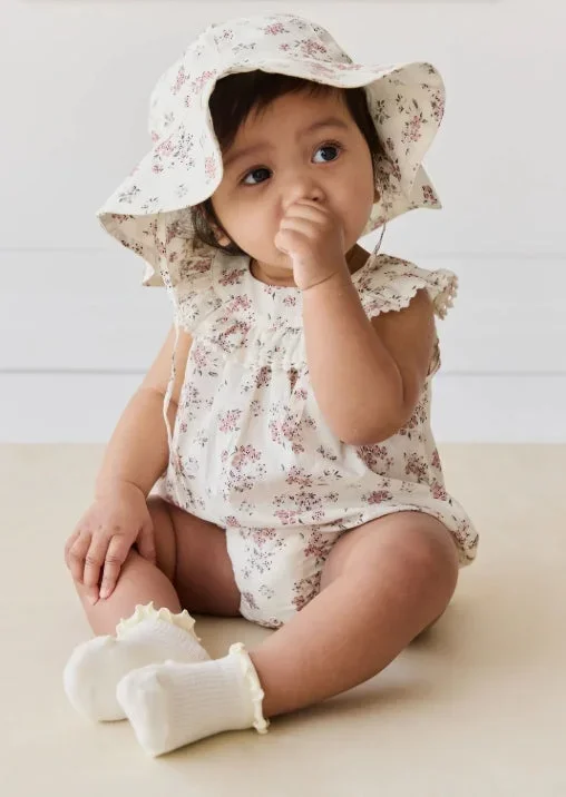 Organic Cotton Noelle Hat – Selena Blush