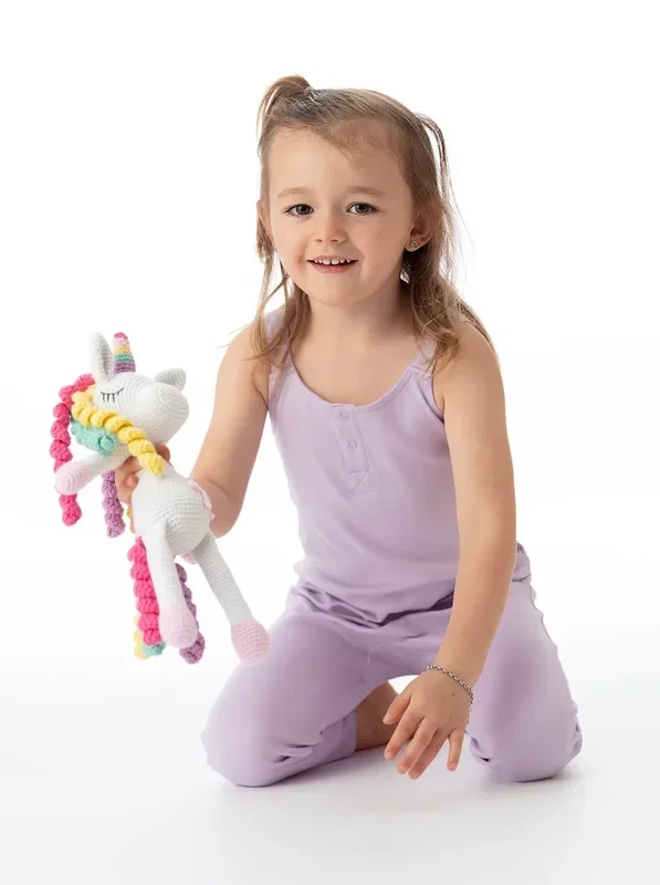 Organic Cotton Overall – Lavender