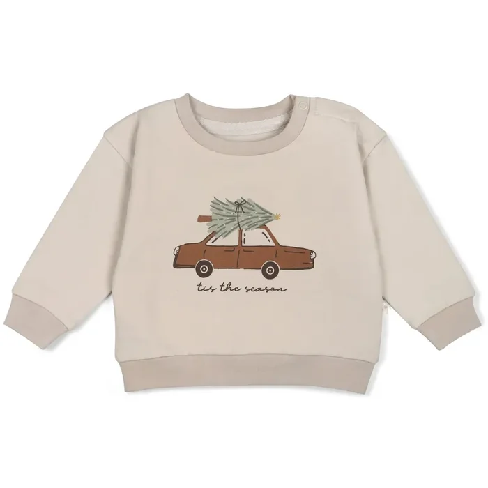 Organic Fleece Sweatshirt – Tis The Season