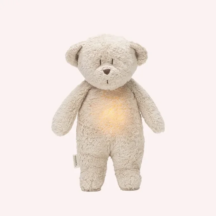 Organic Humming Bear With Lamp – Sand