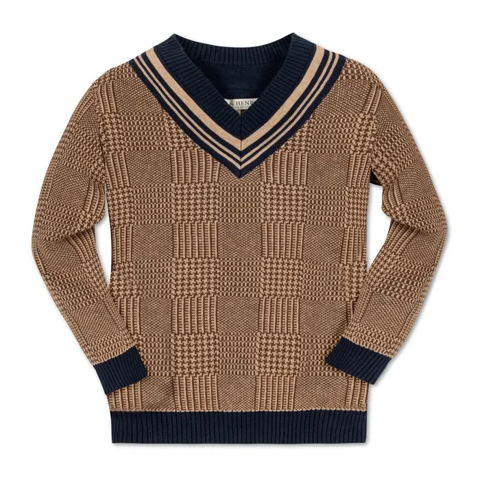 Organic Intarsia Cricket Sweater – Baby