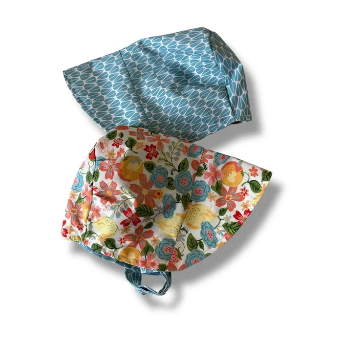 Organic Reversible EcoBonnet Sun Hat – Esmerelda
