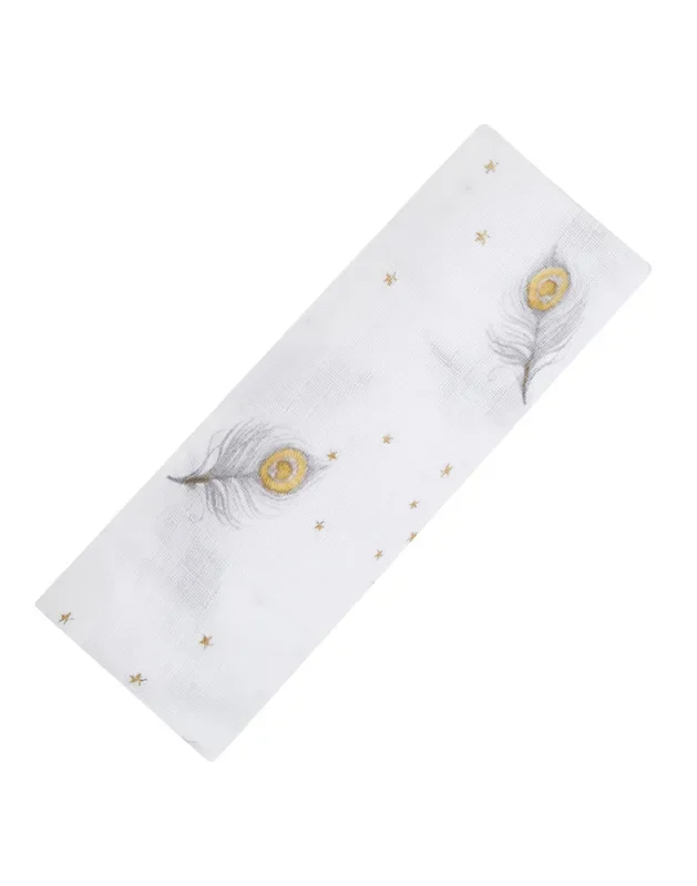 ORGANIC SWADDLE – MAGICAL FEATHERS