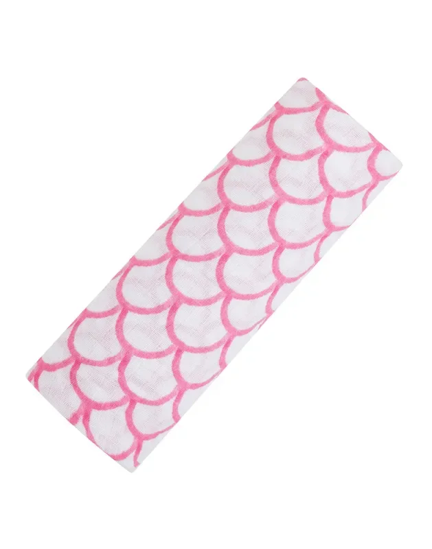 ORGANIC SWADDLE – PINK RAINBOW