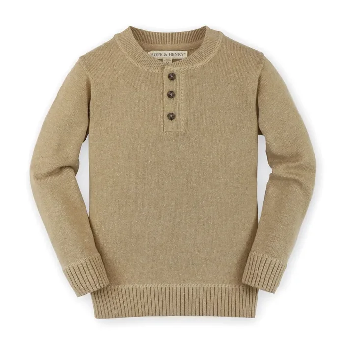 Organic Sweater Henley – Baby