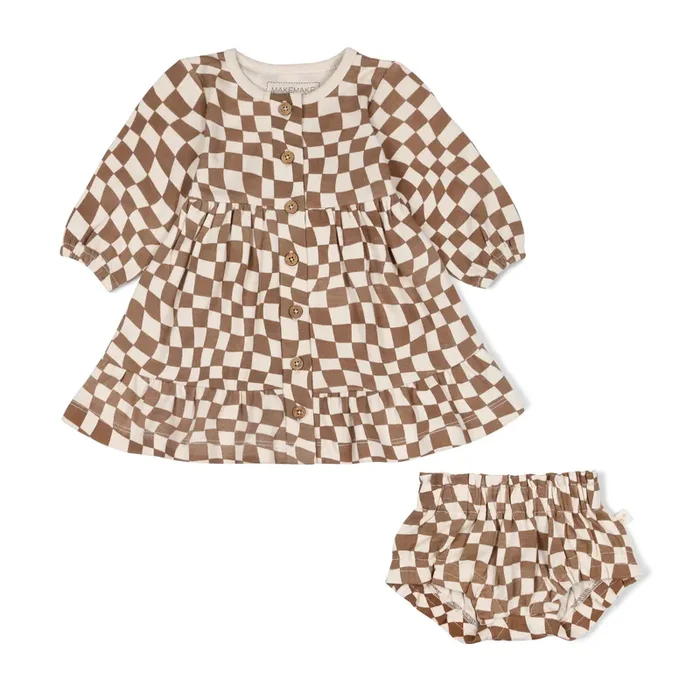 Organic Tiered Dress – Groovy