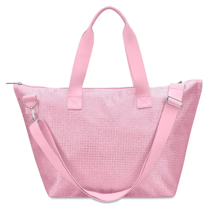 Overnight Bag | Pink Rhinestone