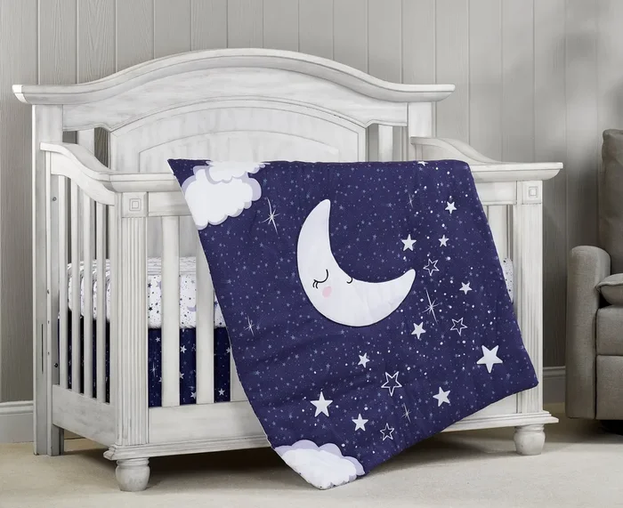 Oxford Baby Good Night Moon 3 pc Baby Crib Nursery Bedding Set
