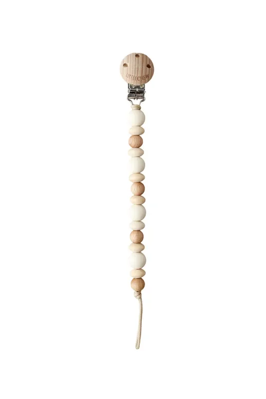 Pacifier Clip – Amor | Cream