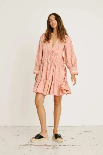 Palma Short Dress Terra Cotta