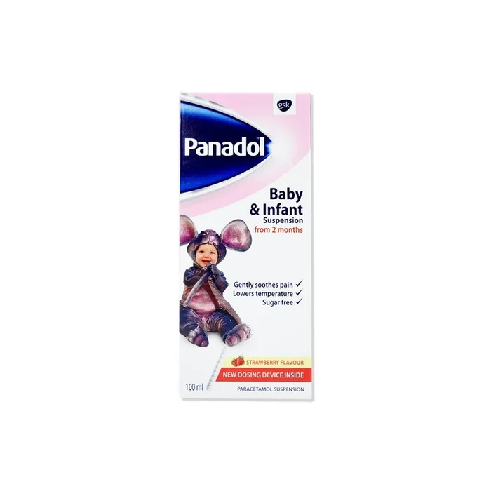 Panadol Baby & Infant Suspension 120Mg/5ml, 100ml