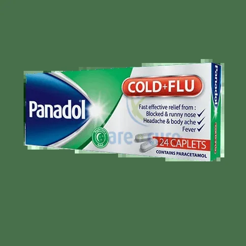 Panadol Tablets Cold & Flu 24 Caplets