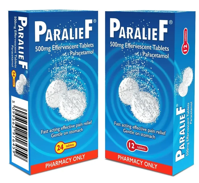 PARALIEF 500MG EFFERVESCENT TABS 24