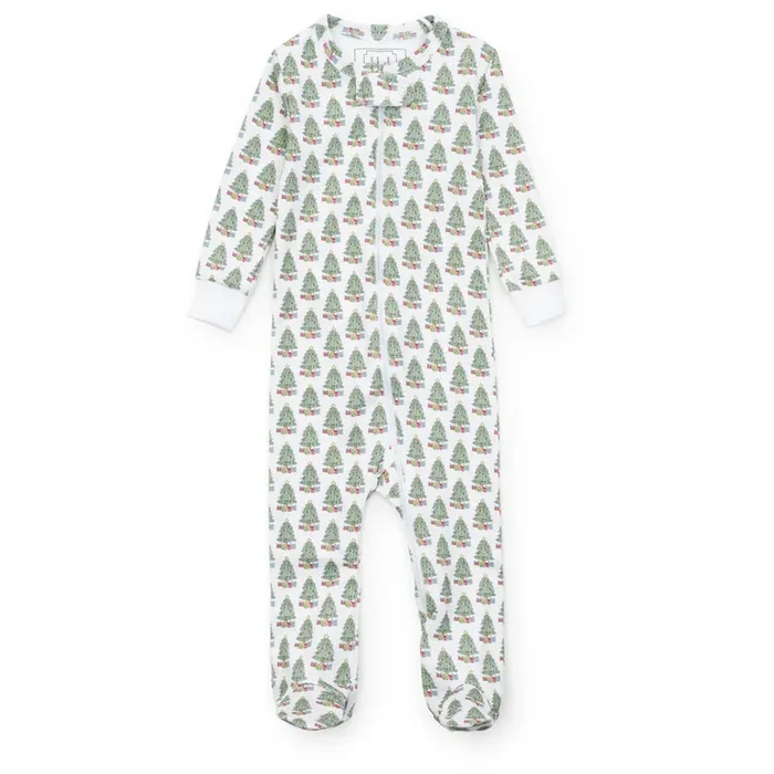 Parker Zipper Pajama – Under the Christmas Tree