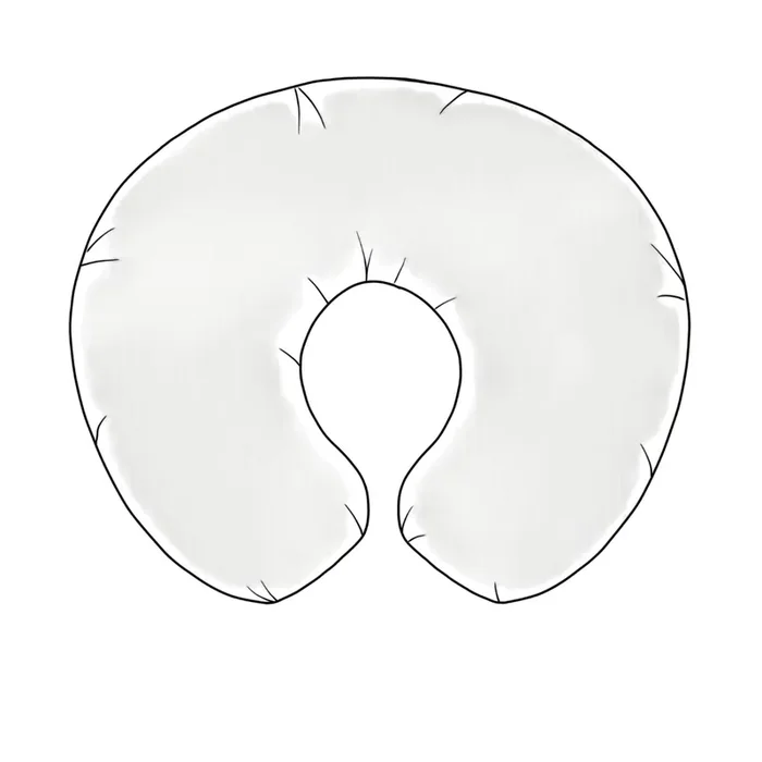 Pearl Ribbed Nursing Pillow Cover