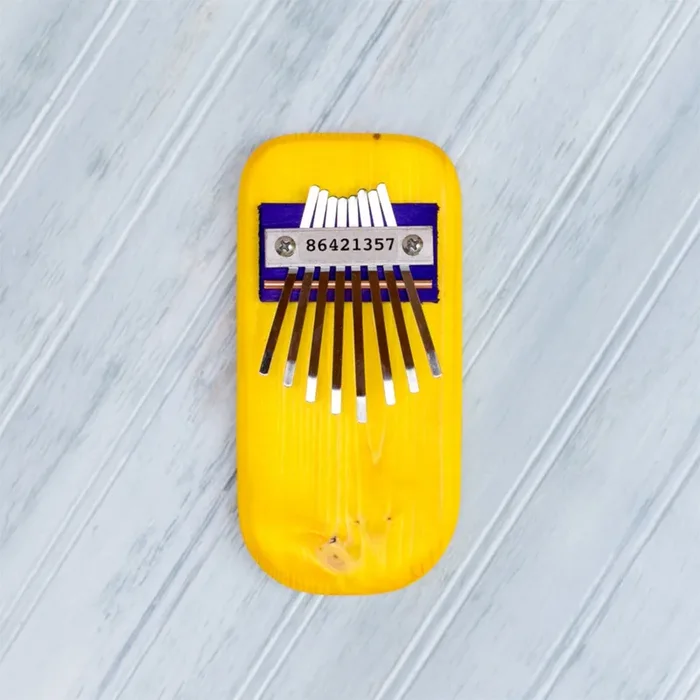 Pentatonic Thumb Piano- Yellow