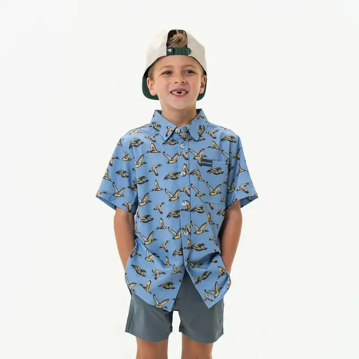 Performance Button Up | Jumbo Mallard