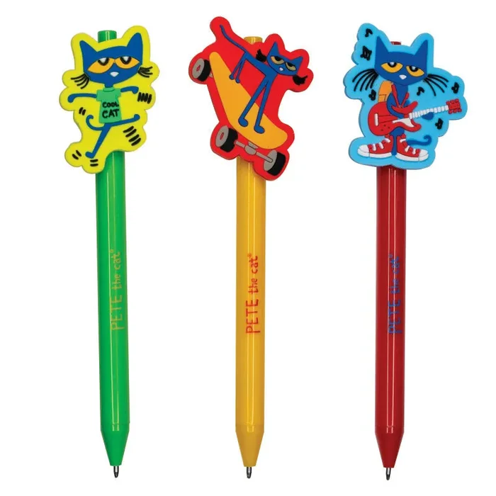 Pete The Cat Character Pens – 12 Per Tub