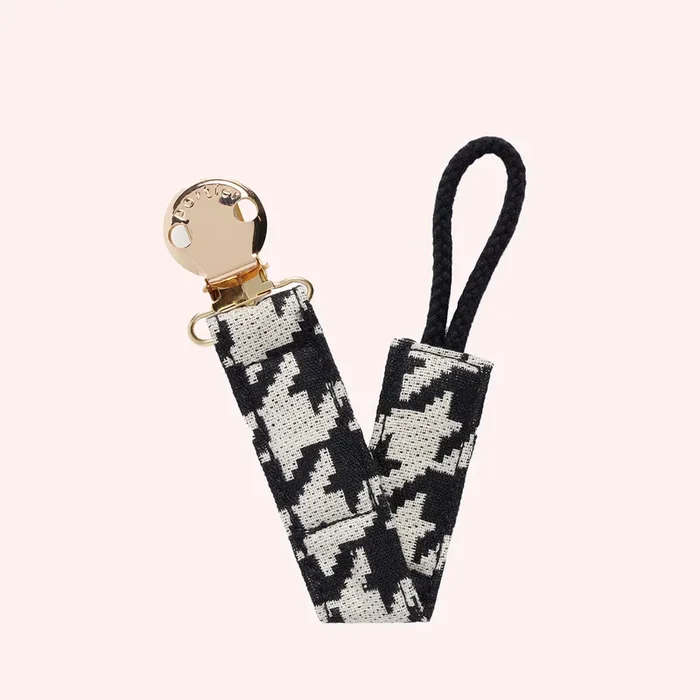 Petite Pacifier Clip – Houndstooth