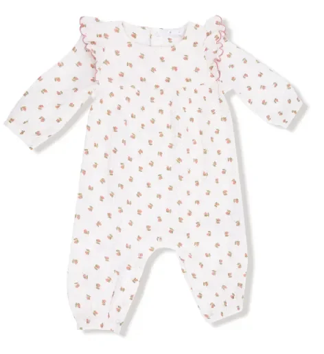 Petite Pointe Fleur | Ruffle Romper