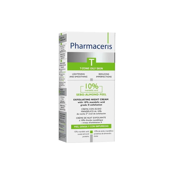 Pharmaceris T Sebo-Almond Peel Exfoliating Night Cream