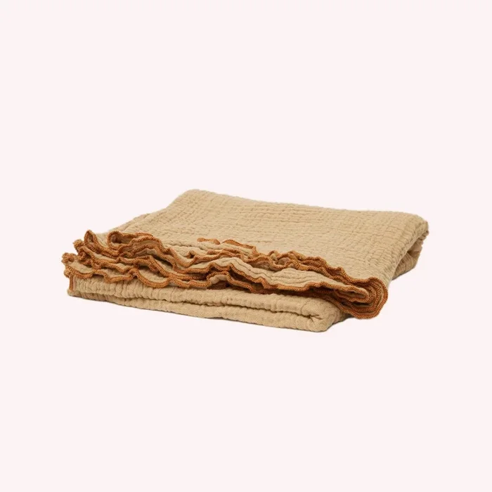 Phile Cotton Swaddle – Cacao
