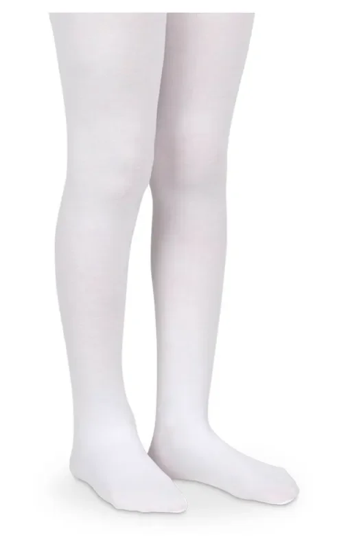 Pima Cotton Tights | White