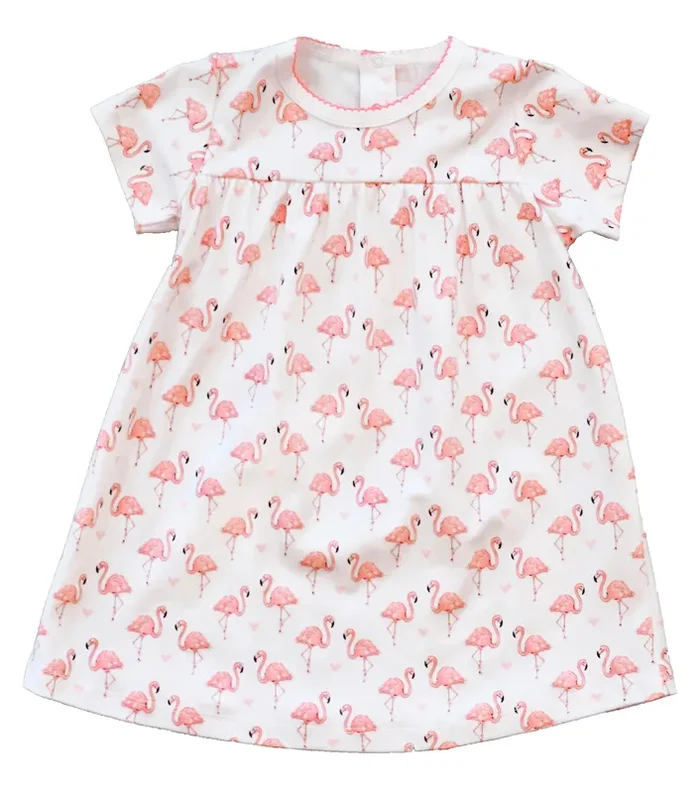 Pink Flamingo Swing Dress
