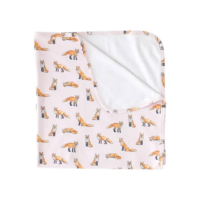 Pink Fox Blanket