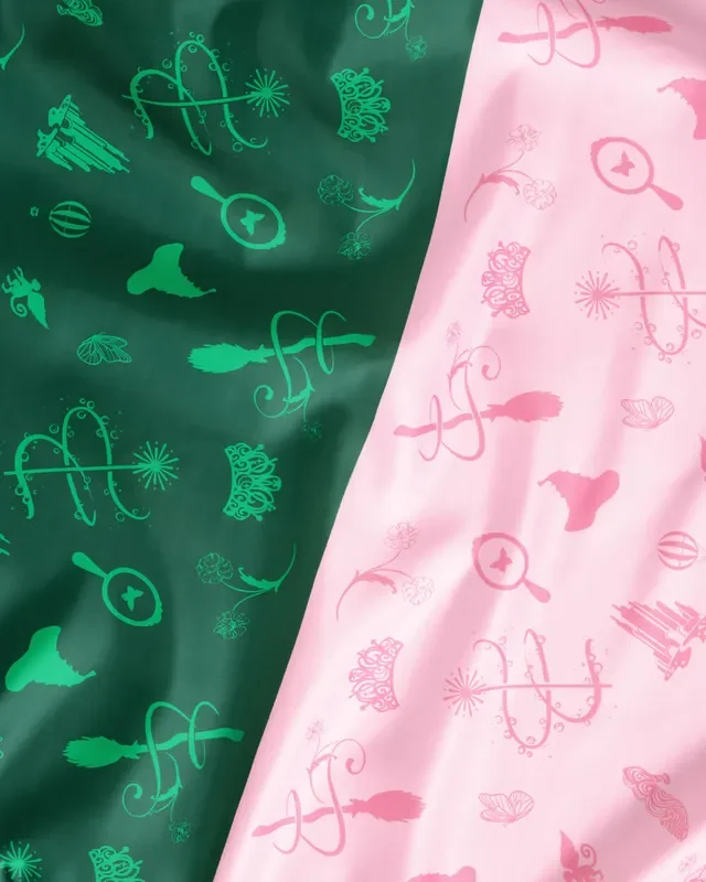 Pink Goes Good W. Green Tablecloth – Washable Tablecloth