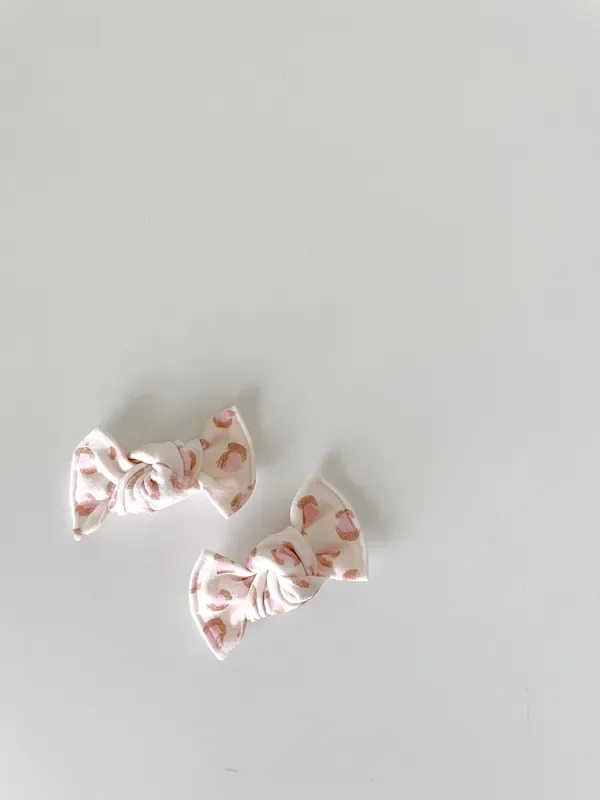 Pink Leopard Knot