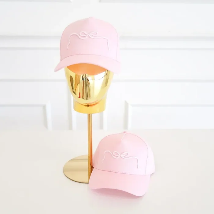Pink On Pink Bow – Baseball Cap