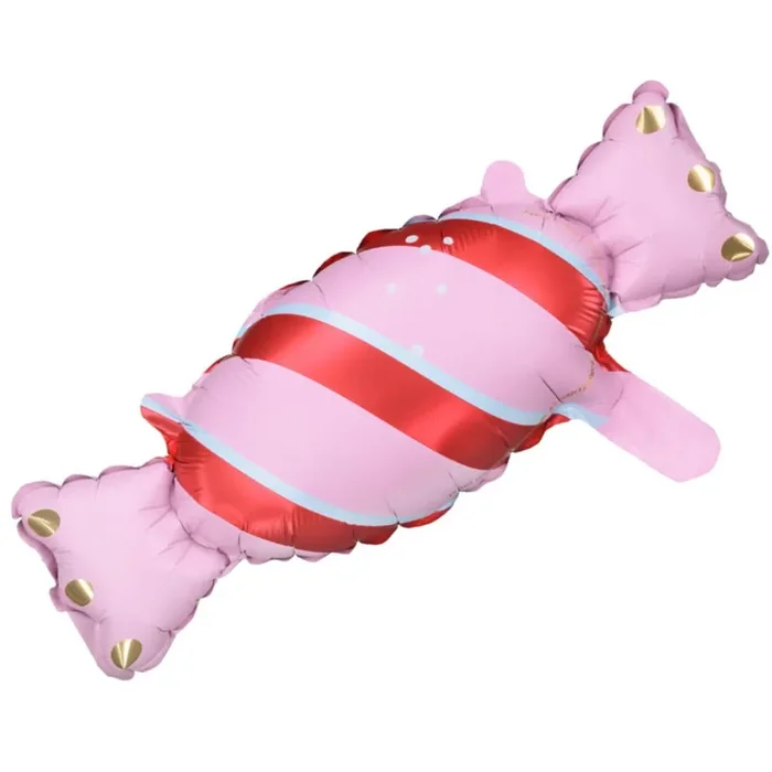 Pink Spiral Candy Balloons