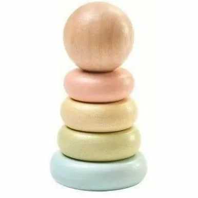 Plan Toys – First Stacking Ring Pastel
