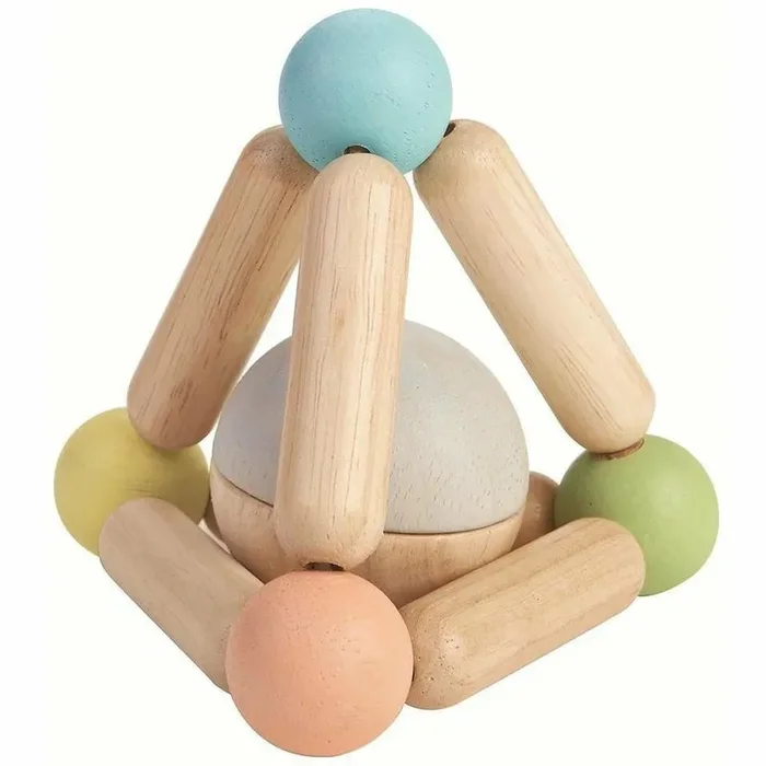 Plan Toys Triangle Clutching Toy – Pastel