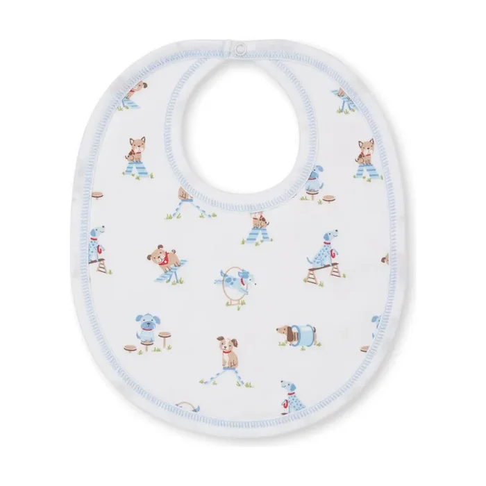Playground Pups Print Bib