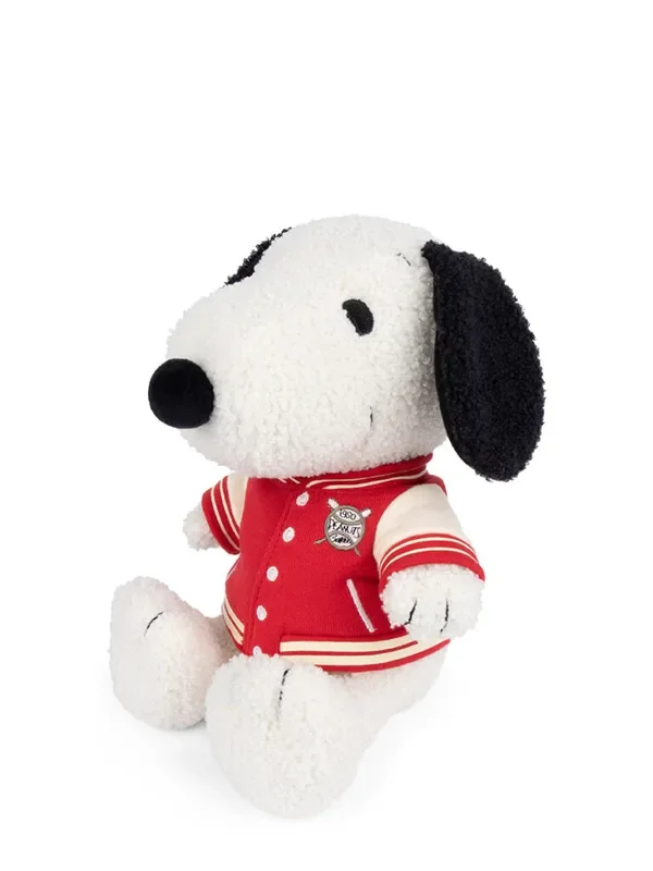 Plush Snoopy Sitting With Varsity Jacket 10 “