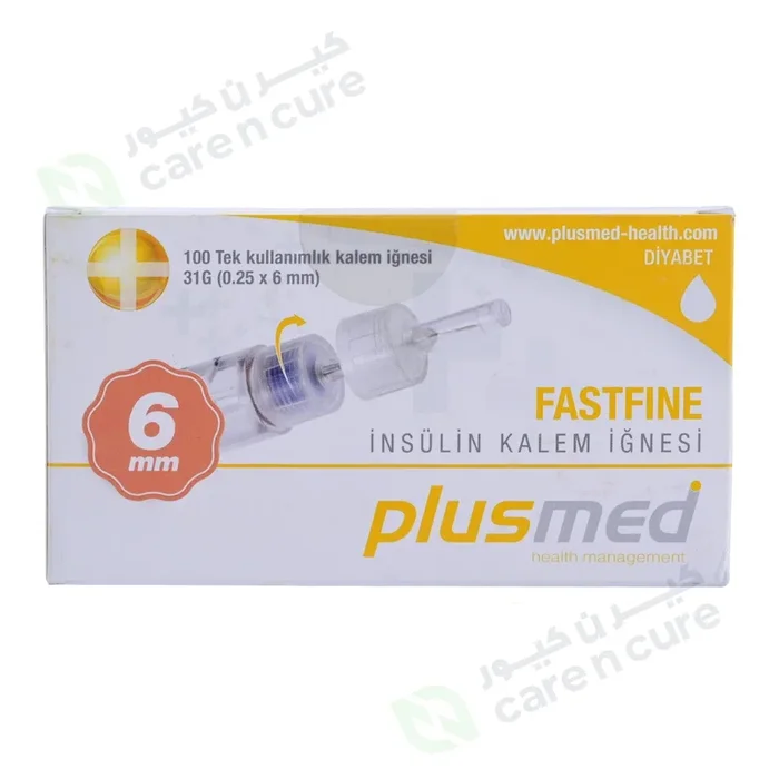 Plusmed Fastfine Insuline Pen Needle 32g 6mm 100 Pieces