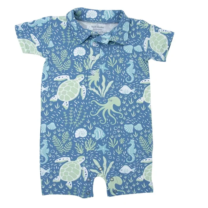 Polo Romper – Under The Sea