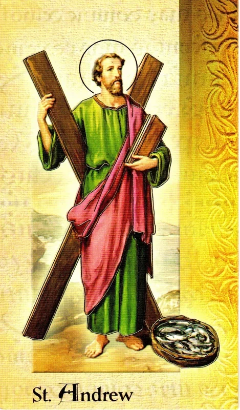 Prayer Card & Biography – St Andrew