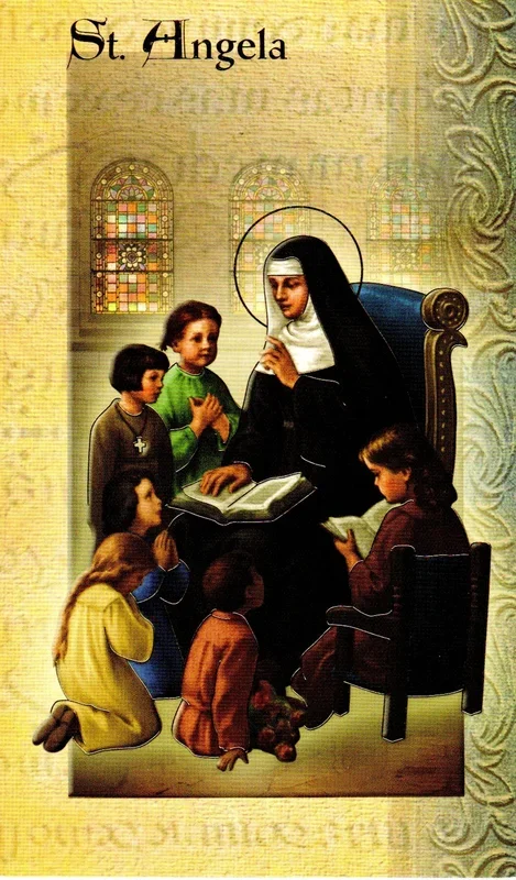 Prayer Card & Biography – St Angela Merici