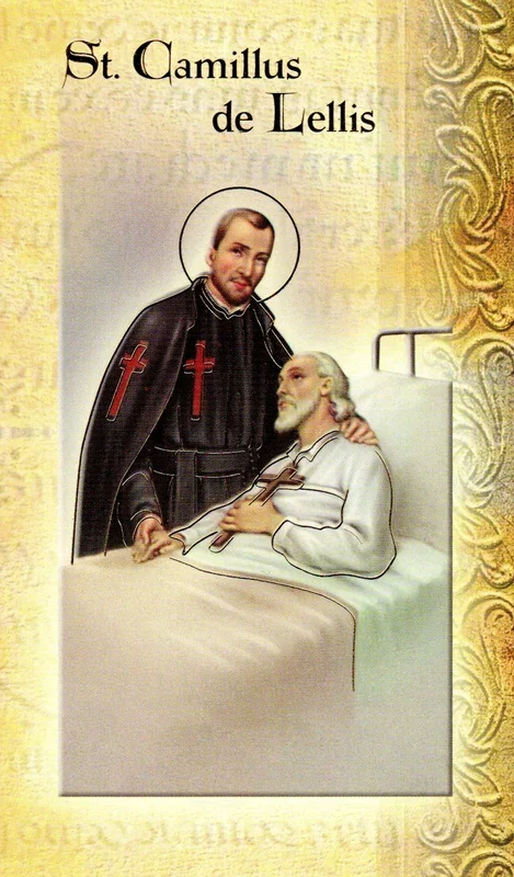 Prayer Card & Biography – St Camillus de Lellis