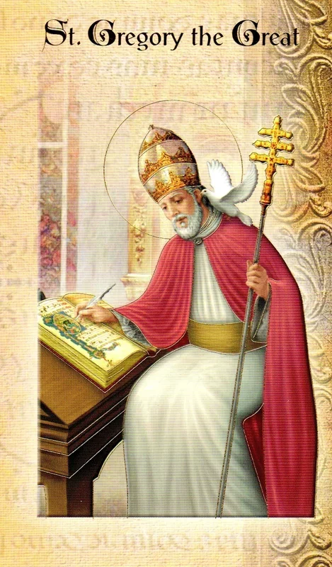 Prayer Card & Biography – St Gregory the Great