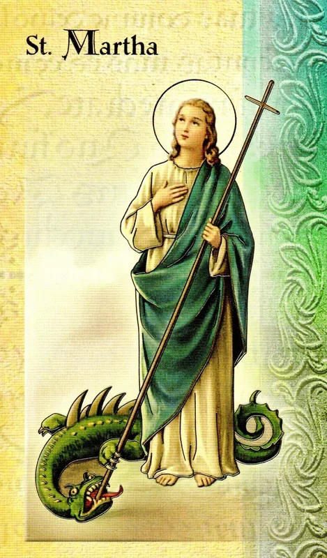 Prayer Card & Biography – St Martha