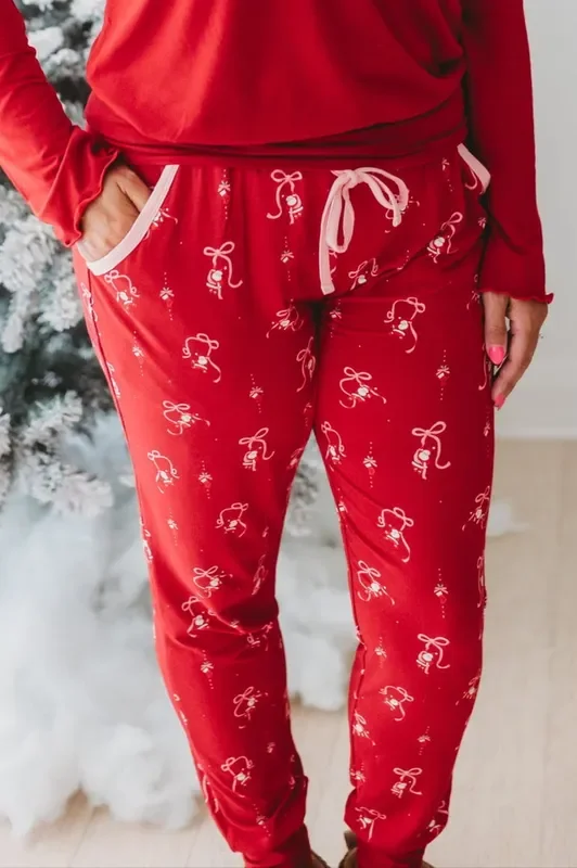 *preorder* Santa’s Sleigh Bows Jogger Pants